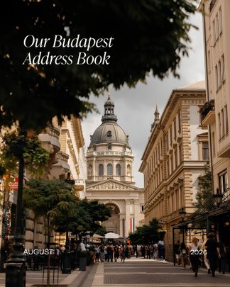 Places we return to, draw inspiration from, and simply love having around – a little selection of Budapest through the eyes of Florence.✨ #…